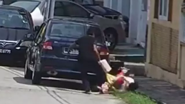 匪徒搶劫女子手提袋,1名警官火速反應,成功逮捕匪徒!