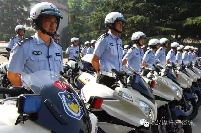 警察叔叔最愛哪款摩托車?