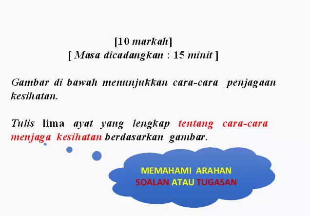 Tips UPSR Penulisan Bahasa Melayu(國語看圖造句回答技巧 )