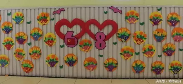 幼兒園環創|國慶節走廊環創這樣布置,過節氛圍才夠濃!