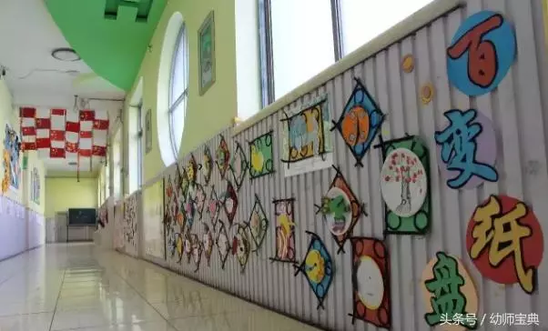幼兒園環創|國慶節走廊環創這樣布置,過節氛圍才夠濃!
