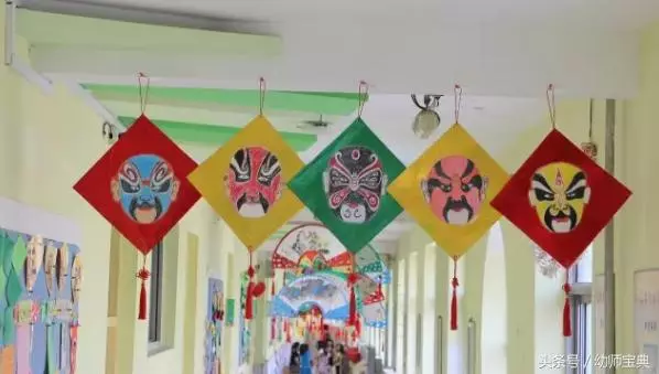 幼兒園環創|國慶節走廊環創這樣布置,過節氛圍才夠濃!
