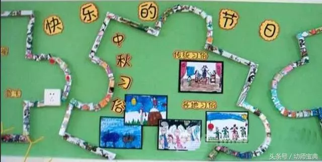 中班主題活動+主題牆|中秋佳節,沒有主題怎麼行,趕緊收藏