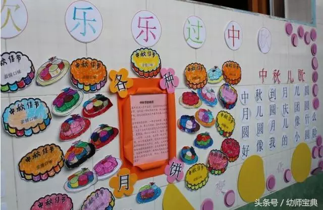 中班主題活動+主題牆|中秋佳節,沒有主題怎麼行,趕緊收藏