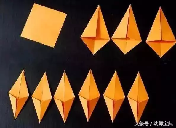 手工|秋天折幾片樹葉就能布置教室,不信你看!