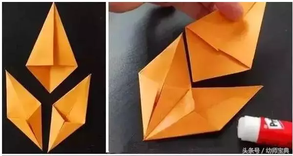 手工|秋天折幾片樹葉就能布置教室,不信你看!