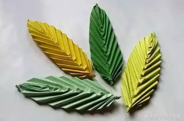 手工|秋天折幾片樹葉就能布置教室,不信你看!