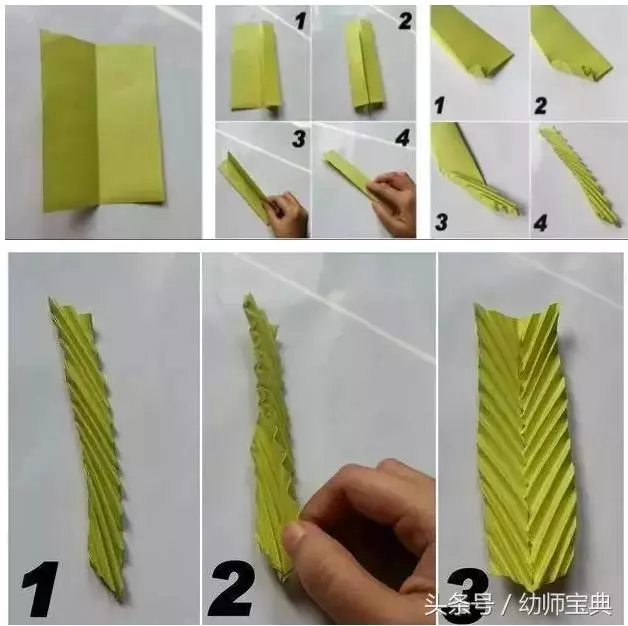 手工|秋天折幾片樹葉就能布置教室,不信你看!
