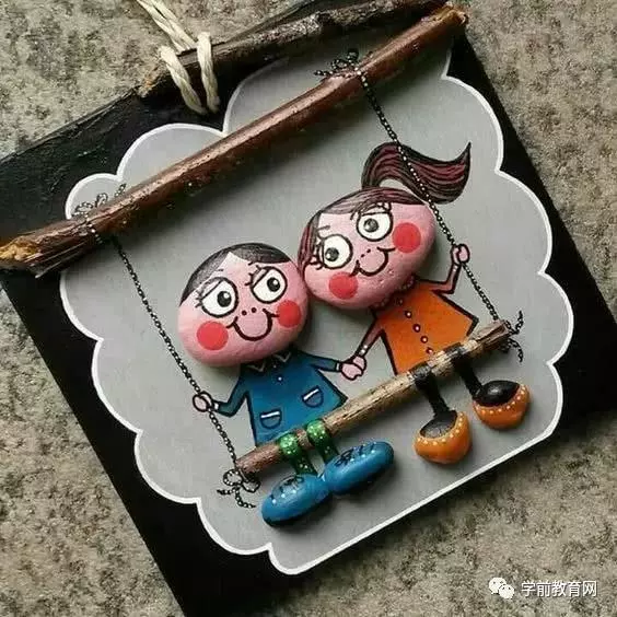 創意手工：在路邊撿了幾塊石頭，回家這樣做，竟能美翻眾人！