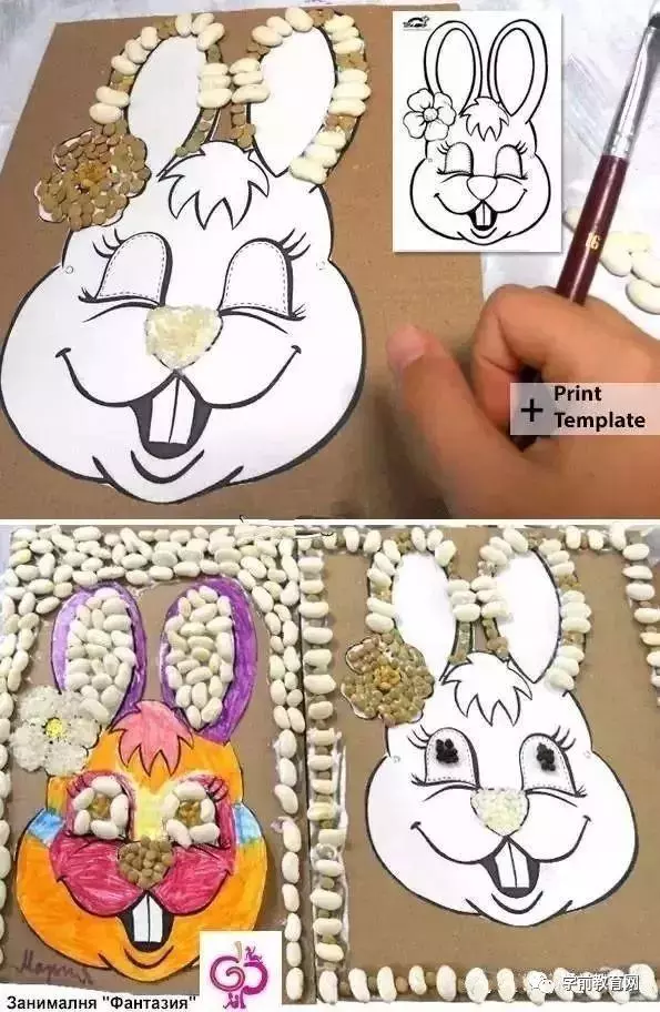 創意手工:孩子的創意是無限的,這些粘貼畫美不美?