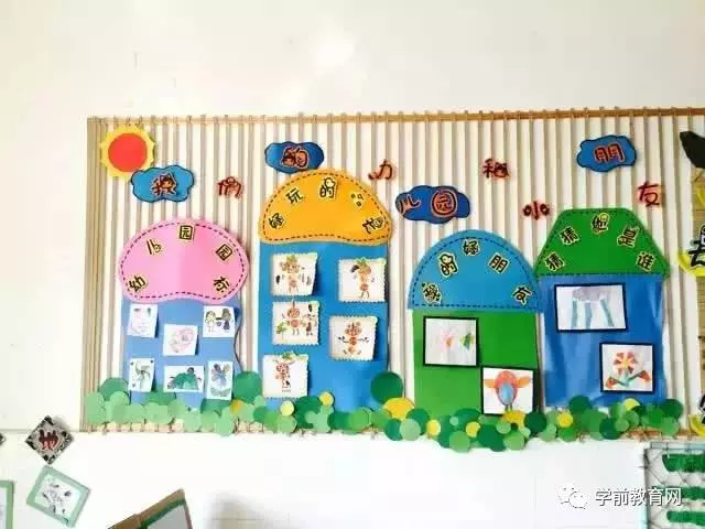 環境創設:幼兒園大、中、小班開學主題牆設計方案
