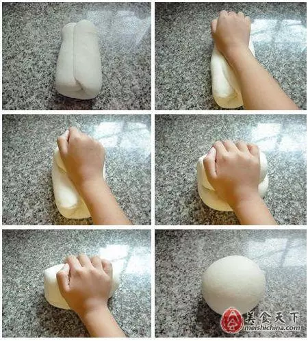 手工揉面,如何將麵糰揉的光滑,蒸出漂亮的饅頭?