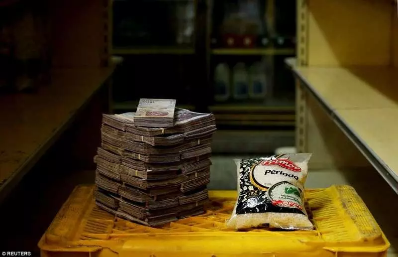 石油國委內瑞拉「通膨破100萬%」 民眾砸千萬也買不到一塊肉