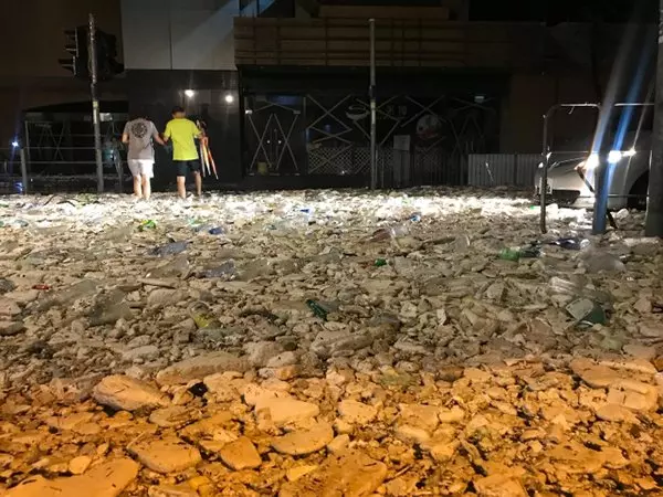 山竹留下海洋垃圾 還給人類的