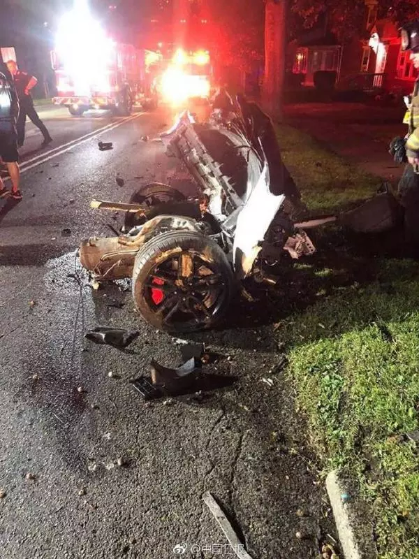 在美21歲中國留學生酒局後駕車撞樹身亡 車成兩半