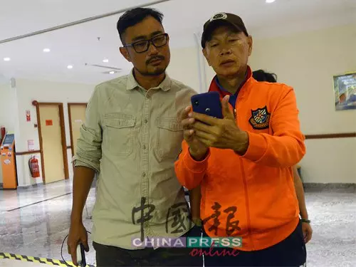 林德榮羅家英 探望傷者慰問家屬