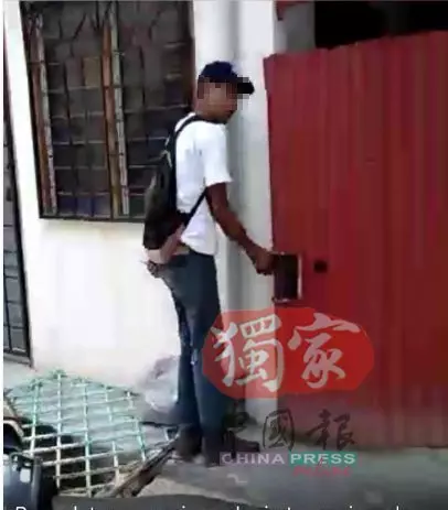 老兄,這是你家嗎?-英勇路人嚇退囂張匪