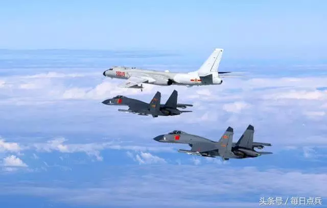 12架轟炸機載彈出動 中國空軍要幹什麼?為何日本警告美國小心