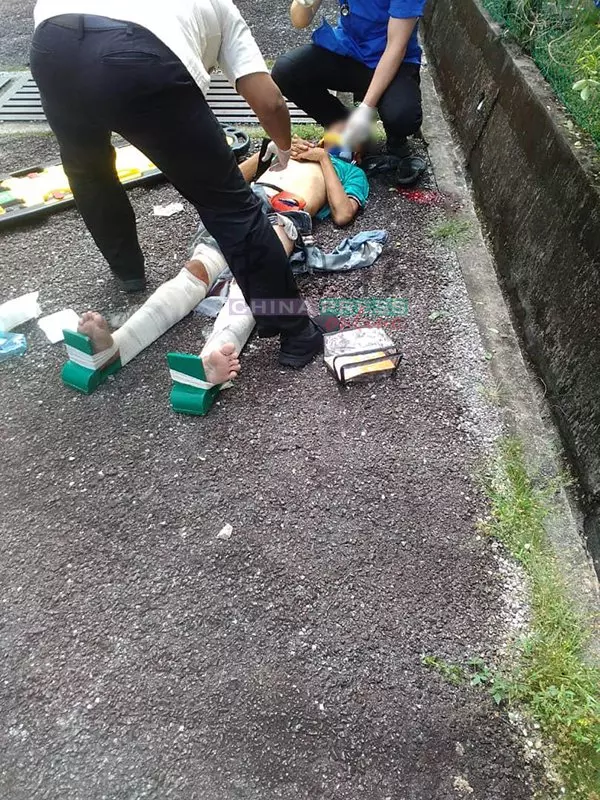 遮棚螺絲生鏽斷裂 華裔裝修工人直墜樓底