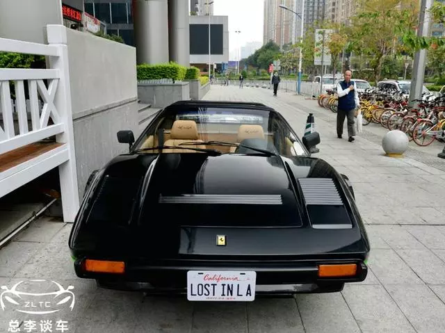 美國加州法拉利,出現在國內街頭,這車比拉法還稀有,難得一見