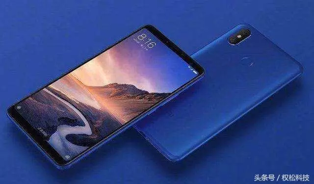 小米MAX 4渲染圖曝光,全面屏加玻璃材質機身值得期待!