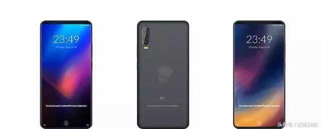 小米MAX 4渲染圖曝光,全面屏加玻璃材質機身值得期待!