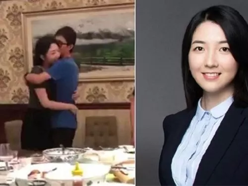 拉票飯局 舔胸親吻摟抱 「券商女神」偕上司遭停職