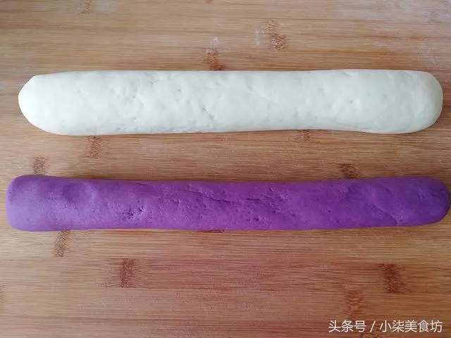 2碗麵粉,一杯牛奶,不用一滴水,教你在家做奶香紫薯小饅頭