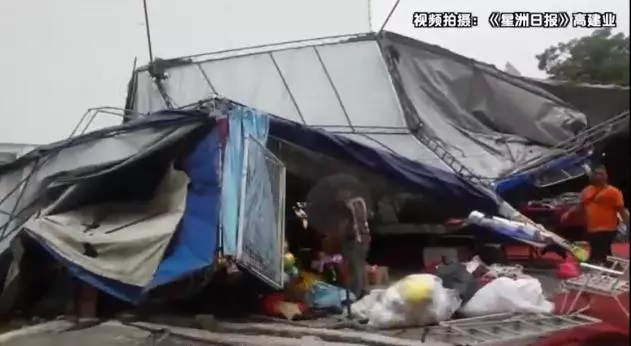 一踏出家門就中!大馬風暴線(Garis Badai)將持續到9月尾,連駕車都危險!網友:風吹到玻璃門直接爆掉!