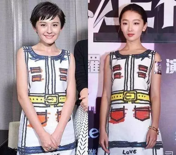明星撞衫不可怕,就怕擅自修改禮服,膽小輸給了膽大的,比如楊冪