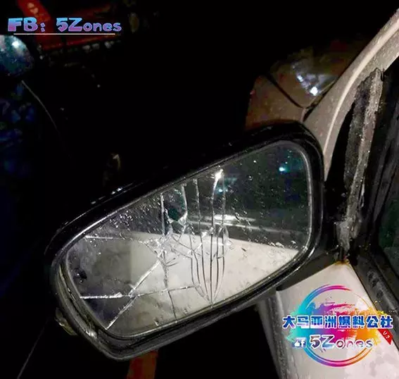 來不及移車阻擋美食中心營業車主疑轎車遭業者破壞