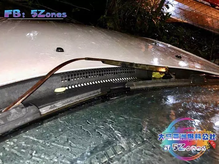 來不及移車阻擋美食中心營業車主疑轎車遭業者破壞
