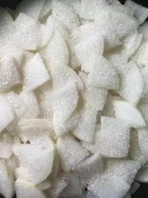 白蘿蔔片這樣腌,實在太好吃了,拿肉都不換,做法簡單,菜鳥級別 ~