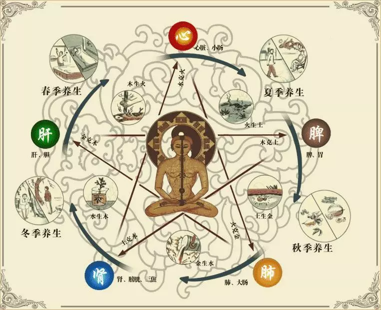 五臟好,壽命長,謹記:一招,一穴,一茶,一色,輕鬆養五臟!
