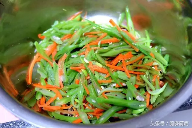 豆角別只用來燉或炒了,試試這麼做,清爽脆嫩,特好吃!