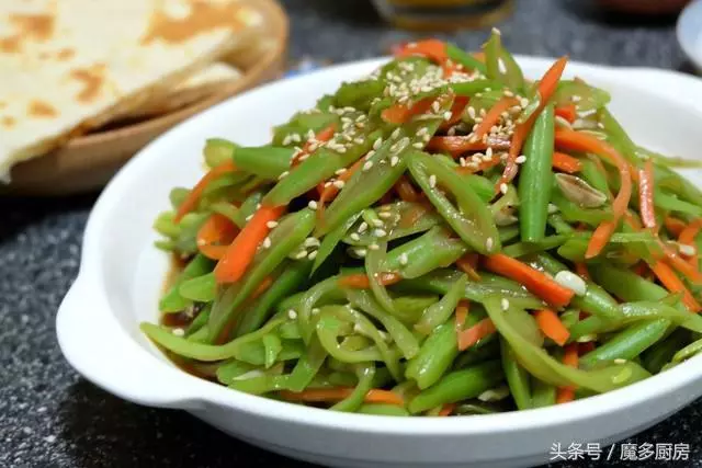 豆角別只用來燉或炒了,試試這麼做,清爽脆嫩,特好吃!