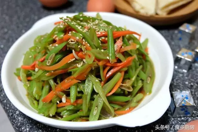 豆角別只用來燉或炒了,試試這麼做,清爽脆嫩,特好吃!