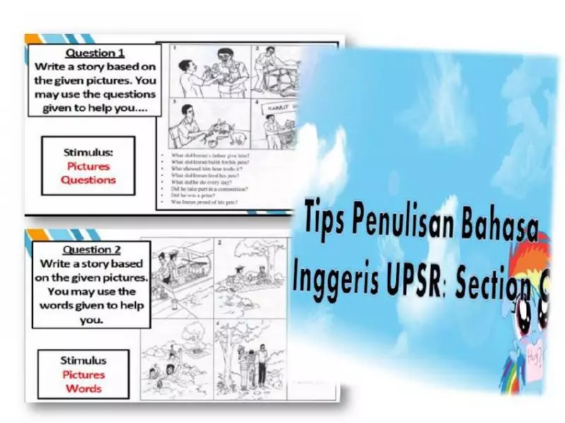 UPSR英文試卷二小貼士 Tips Penulisan Bahasa Inggeris UPSR Section C