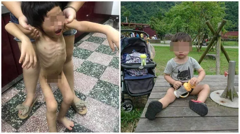 3歲男童被親生爸爸+同居女友綁在家裡吃屎!媽媽探視才驚覺男童瘦剩皮包骨也全身是傷……