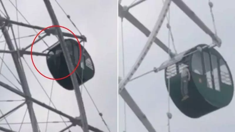 5歲男童獨坐摩天輪…半空「上吊直掛」停止掙扎 遊客全嚇壞