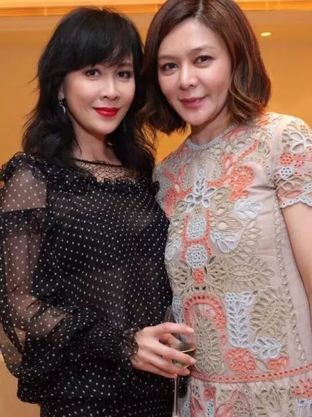 53歲劉嘉玲和55歲關之琳再同台,只相差2歲,差距卻出來了!