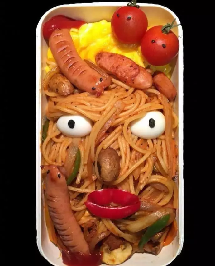 網友老婆每日愛心便當～