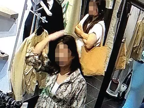 盜賊姐妹花扮闊太 妹忙試衣 姐偷首飾