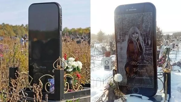 死忠果粉生前交代「我要最大支iPhone」少女車禍去世!富爸砸錢打造特製墓碑成景點(影