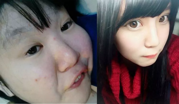 「自拍和他拍能差多大?」櫻花妹一張驚世對比 網友呆住定格3秒:嚇到吃手手