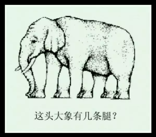 心理測試:你一眼看幾條腿?測試你是發達左腦還是右腦發達!
