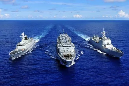 中國軍艦開到美家門口遭強烈抗議,自由航行是假,民族復興才關鍵