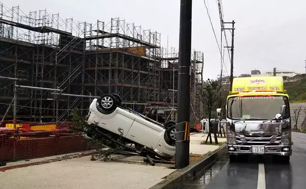 颱風「潭美」 襲沖繩 45傷