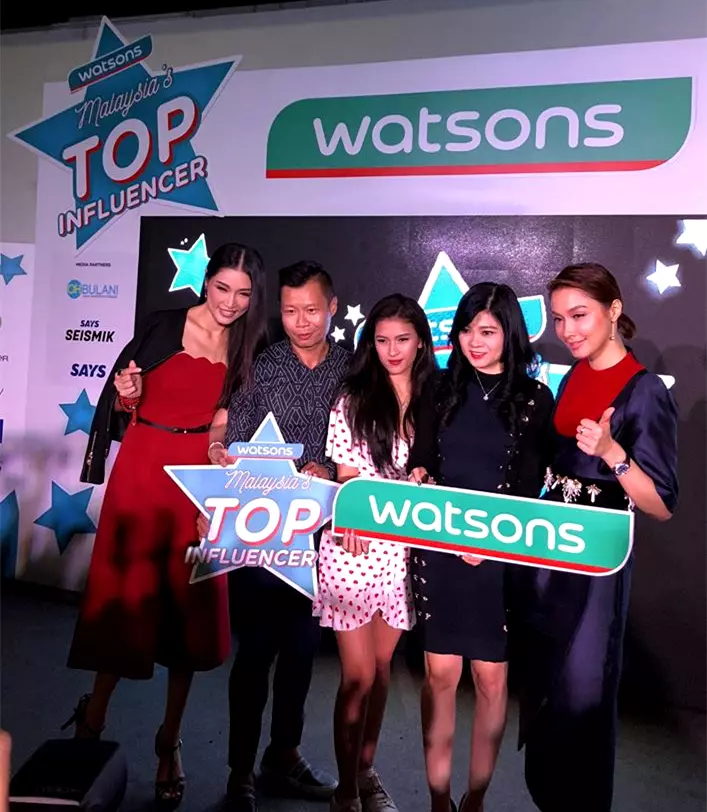 Watsons Malaysia's Top Influencer正式開跑⚡高達RM40,000的獎金+獎品,等你來贏取