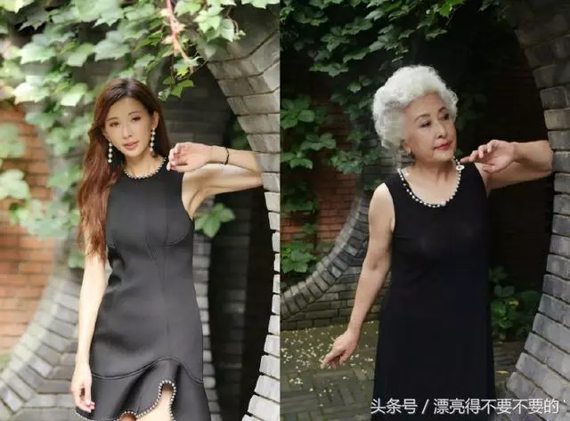 你的奶奶和林志玲之間，只差了一個會拍照的孫子